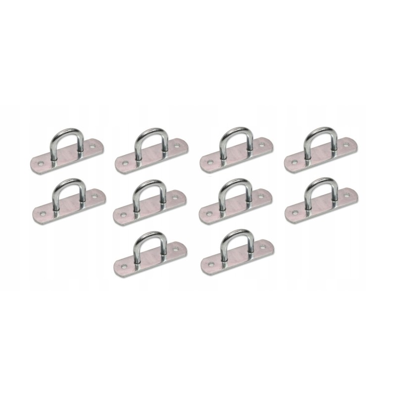 Hook, grip, guide, cable holder, h 30, 10 pcs