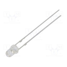 1 pcs x OPTOSUPPLY - OSV2YL3131A - LED, UV, 30°, 20mA, P: 114mW, 370÷380nm, 3÷3.8VDC, THT