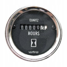 Hour meter fi 52mm 8 28v