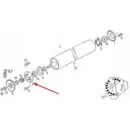 5595 005 01 005 bearing housing