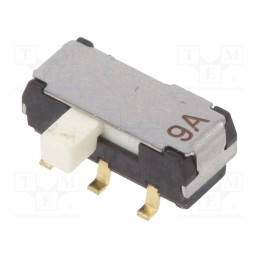 1 pcs x Nidec Copal Electronics - CL-SB-22B-12 - Switch: slide, Pos: 2, DPDT, 0.2A/12VDC, ON-ON, SMT, Leads: straight