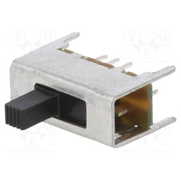 1 pcs x E-SWITCH - EG2301A - Switch: slide, Pos: 3, 0.2A/30VDC, ON-ON-ON, THT, Leads: for PCB