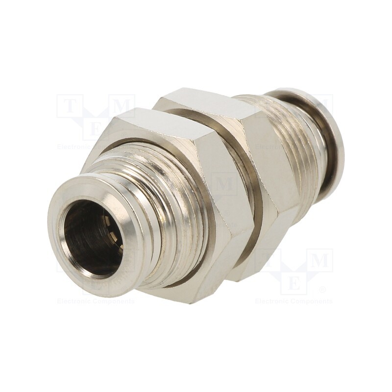 1 pcs x AIGNEP-57050 8 - Push-in fitting, bulkhead,straight,inline splice, -0.99÷20bar