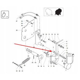 Bg8880078 engine mount axle bush