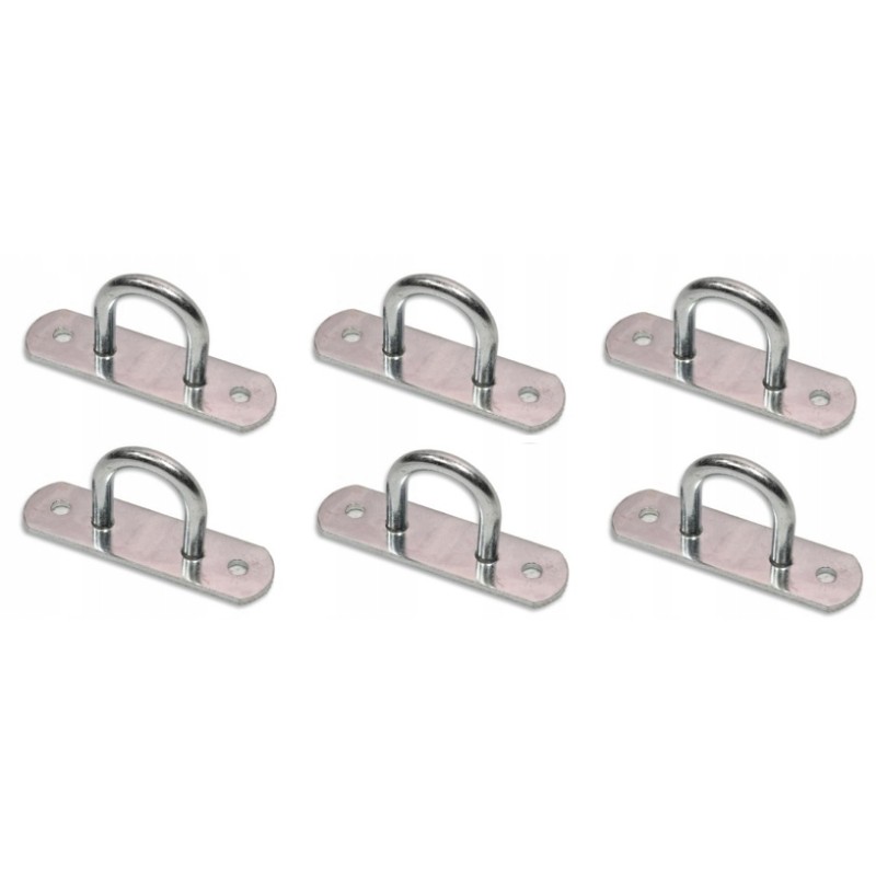 Grip, hook, cable guide, h 25, 6 pcs