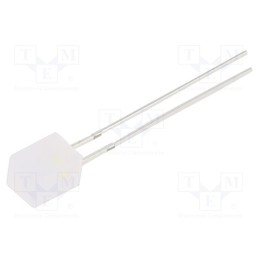 1 pcs x OPTOSUPPLY - OSG5DA3761B-12V - LED, 3mm, green, 2180÷3000mcd, 60°, Front: convex, 15V, No.of term: 2