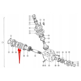 213734 0 angular gear spacer