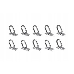 Hook, grip, guide, handle, h 37, 10 pcs