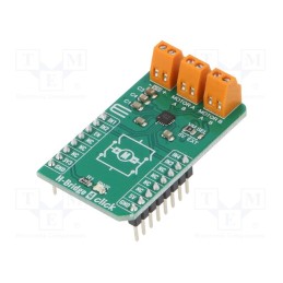 1 pcs x MIKROE - H-BRIDGE 4 CLICK - Click board, motor driver,H bridge, GPIO, AP1010AEN, 3.3VDC,5VDC