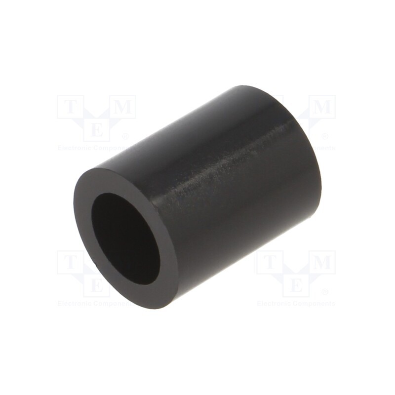 10 pcs x DREMEC - 3816/10.4X20 - Spacer sleeve, cylindrical, polyamide, L: 20mm, Øout: 16mm, black