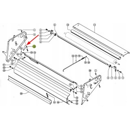 837464 0 tensioner lever stop
