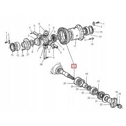 Attack roller with wheel cat th 82 83 62 63 1616481