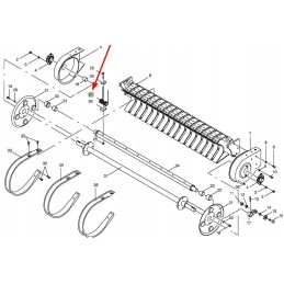 3430 9381580 pick-up spring finger