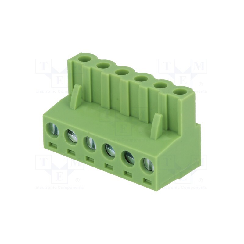 2 pcs x XINYA - XY2500F-B(5.08)-6P - Pluggable terminal block, 5.08mm, ways: 6, straight, plug, female