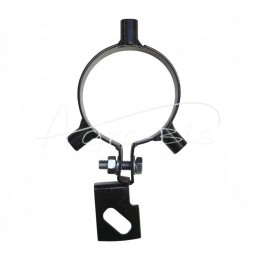 Band for mounting a vertical cover to the exhaust pipe