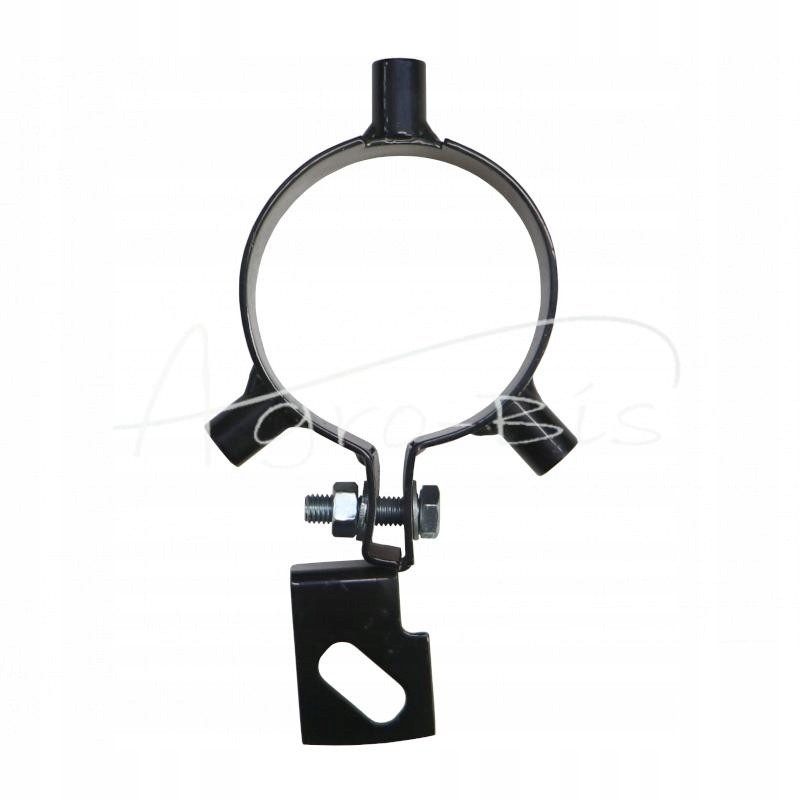 Band for mounting a vertical cover to the exhaust pipe