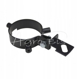 Band for mounting a vertical cover to the exhaust pipe