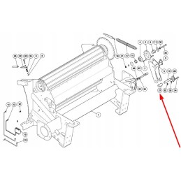 Cxt00490 tensioner bush 33 7 x 71 mm