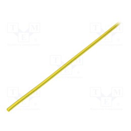 500 m x RADPOL - WRJCC1600080010030K1 - Heat shrink sleeve, glueless, 2: 1, 1.6mm, L: 1m, yellow-green