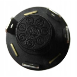 Round parking light switch