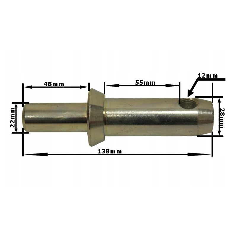 Pin for machines m22 28mm z428145kr