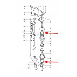 Kb0061162 frame seger ring uni 3654 el 62
