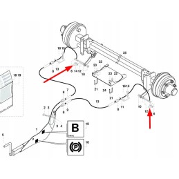 Kb0057101 brake caliper