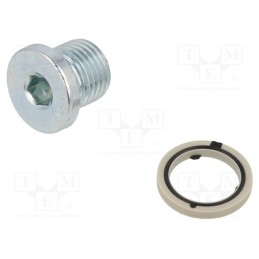 1 pcs x FESTO-3569 - Protection cap, zinc plated steel, Thread: G 1/4', 11Nm