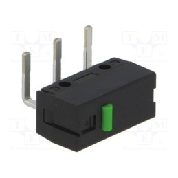 1 pcs x OMRON OCB - D2FS-F-N-A - Microswitch SNAP ACTION, 0.1A/6VDC, without lever, SPST-NO, IP40