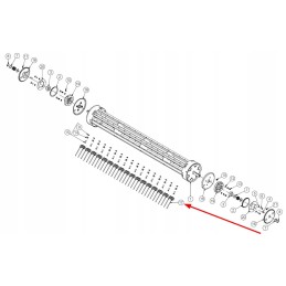 525525236 spring finger of the pick-up, diameter 6 mm