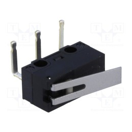 1 pcs x OMRON OCB - D2F-FL-A - Microswitch SNAP ACTION, 1A/125VAC, 0.5A/30VDC, with lever, SPDT