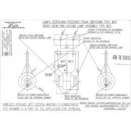Front and rear LED marker lamp, universal 12 24