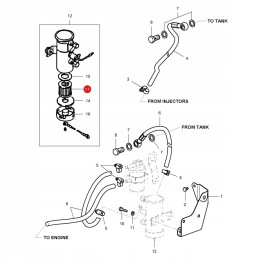 Massey Ferguson fuel filter 0 009 4683 0 original