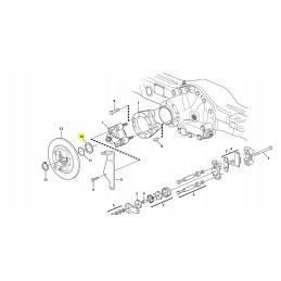 Brake disc washer Volvo Kop lad 11709304
