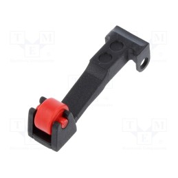1 pcs x ZF - 7140299 - Lever with roller, DC series, Colour: black, DC
