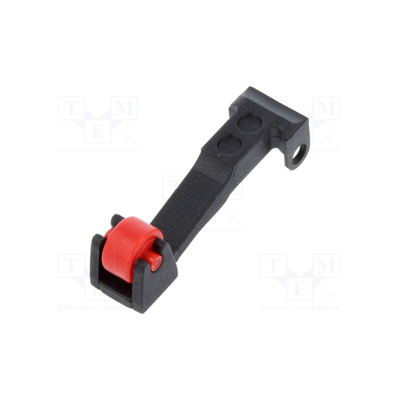 1 pcs x ZF - 7140299 - Lever with roller, DC series, Colour: black, DC