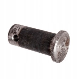 Pins of the wheel roller of the scythe baler control lever