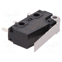 1 pcs x PANASONIC - AVT34243 - Microswitch SNAP ACTION, 3A/250VAC, 3A/30VDC, with lever, SPDT