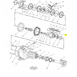 Bridge roller cva backhoe loader cat
