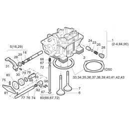 Hatz 1d81 1d90 lubrication tube 01269700