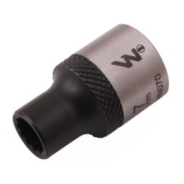 Dodecahedral socket 3 8 7 mm crv50bv30