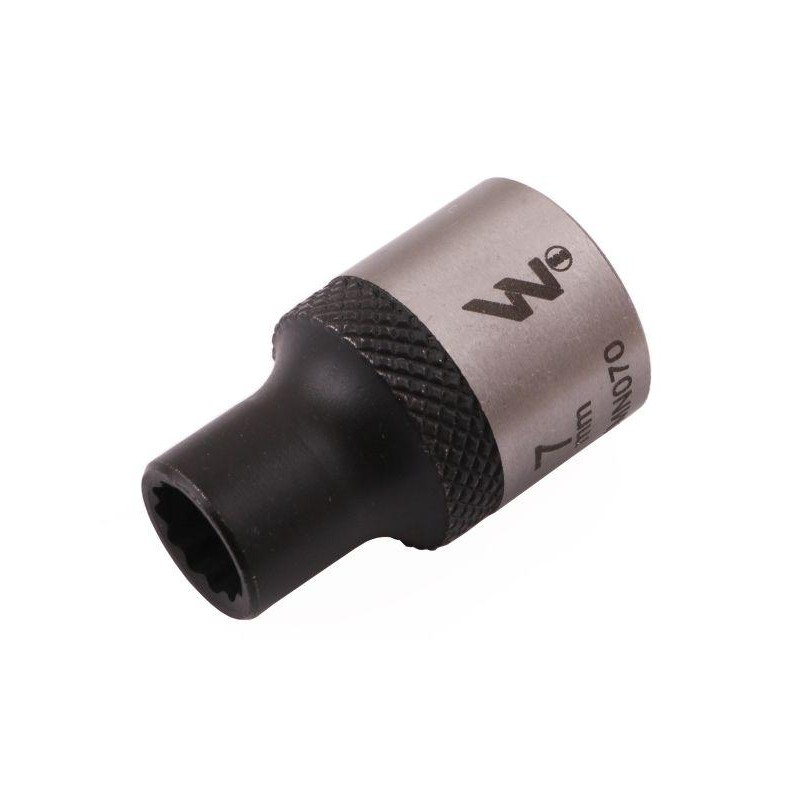 Dodecahedral socket 3 8 7 mm crv50bv30