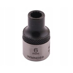 Dodecahedral socket 3 8 6 mm crv50bv30