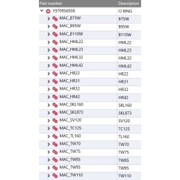Yanmar o-ring plug for hydraulic oil tank