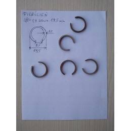 Steel securing ring, set 6