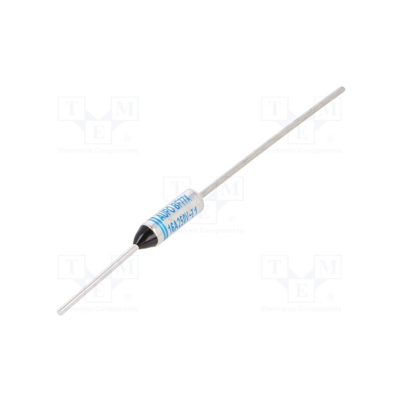 3 pcs x AUPO - BF77X - Fuse: thermal, 16A, BFX, 77°C