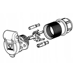 151131jae three-pole socket erich jaeger