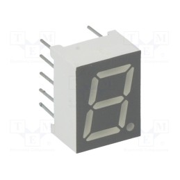 1 pcs x LUCKYLIGHT - KW1-391ASA - Display: LED, 7-segment, 9.9mm, 0.39', No.char: 1, red, 1.8÷2.6mcd