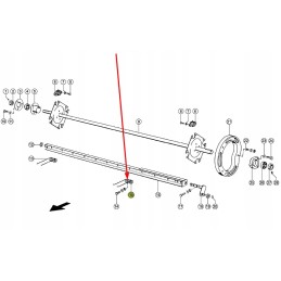 860351 0 spring finger of the pick-up