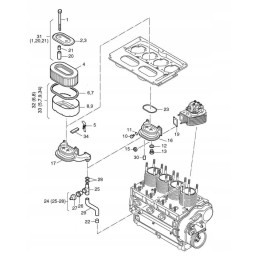 Hatz Lim Series Vent Hoses 03648901